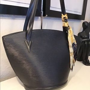 Louis Vuitton Saint Jacques Noir Epi XL Bag